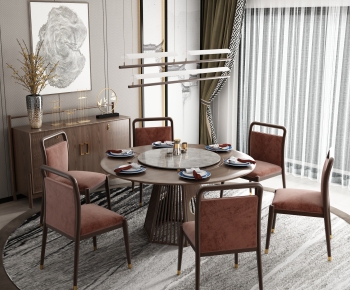 New Chinese Style Dining Room-ID:354825972