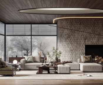 Modern A Living Room-ID:535806898