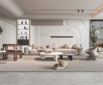 Modern A Living Room-ID:509301903