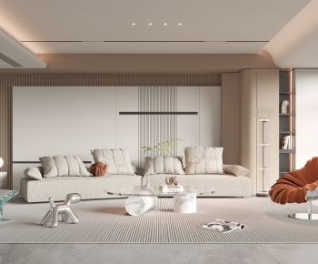 Modern A Living Room-ID:599446068