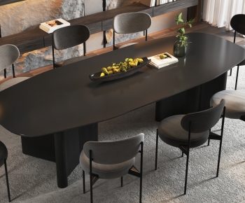 Modern Dining Table And Chairs-ID:679292929