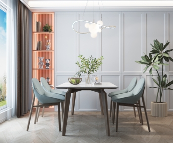 Modern Dining Room-ID:525201085