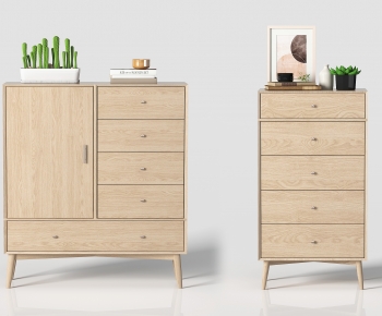 Nordic Style Chest Of Drawers-ID:677987105