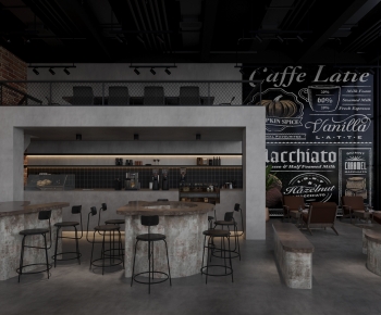 Industrial Style Cafe-ID:379674917