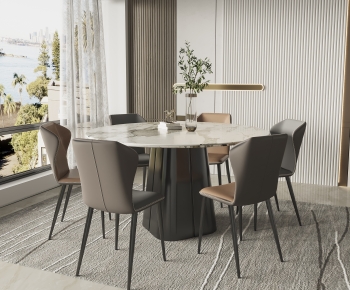  Dining Table And Chairs-ID:432446004