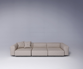 Wabi-sabi Style Three-seat Sofa-ID:999118094