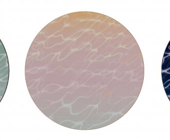 Modern Circular Carpet-ID:123601011