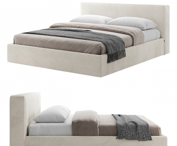 Modern Double Bed-ID:254879954