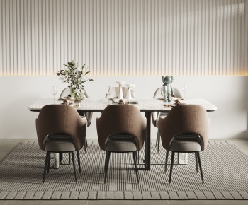 Modern Dining Table And Chairs-ID:909234055