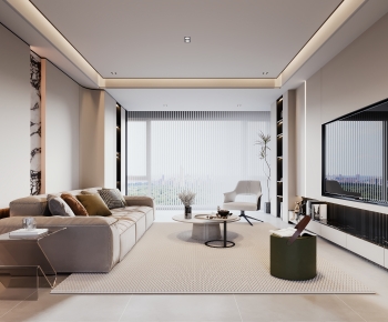 Modern A Living Room-ID:128067025