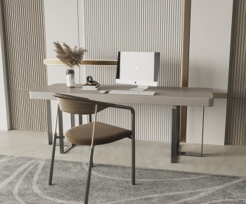  Computer Desk And Chair-ID:925265078