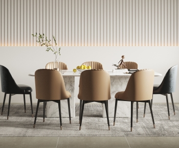 Modern Dining Table And Chairs-ID:854746106