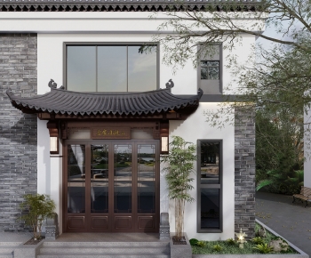 Chinese Style Facade Element-ID:707602029