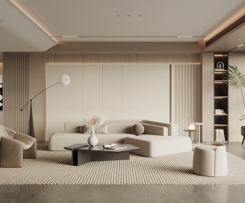 Wabi-sabi Style A Living Room-ID:205339914