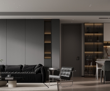 Modern A Living Room-ID:277040968