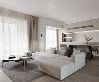 Modern A Living Room-ID:295241129
