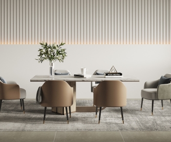 Modern Dining Table And Chairs-ID:216943984