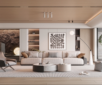 Modern A Living Room-ID:299685967