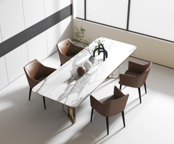 Modern Dining Table And Chairs-ID:728727101