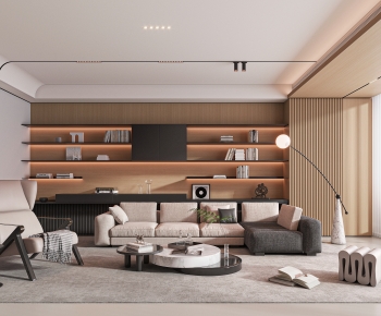Modern A Living Room-ID:502911094