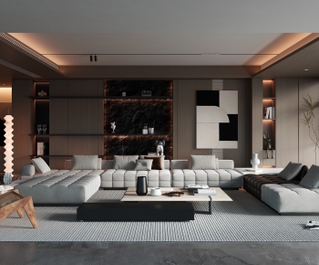 Modern A Living Room-ID:458774095