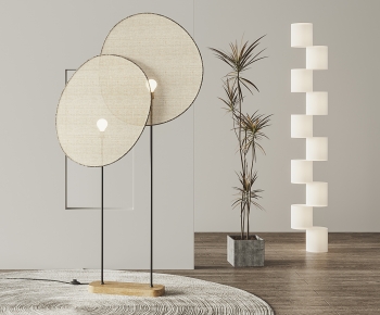 Wabi-sabi Style Floor Lamp-ID:554562093