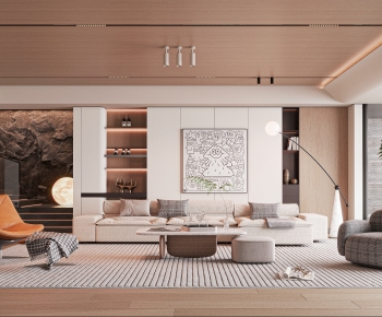 Modern A Living Room-ID:160560617