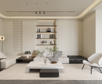 Modern A Living Room-ID:697837118