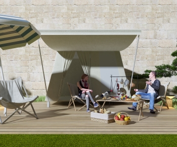 Modern Outdoor Tables And Chairs-ID:695498948