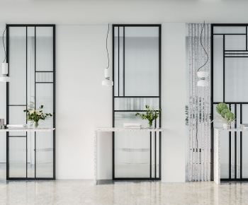 Modern Glass Screen Partition-ID:914199115