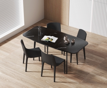 Modern Dining Table And Chairs-ID:814294105