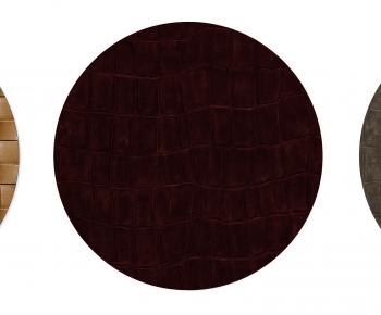 Modern Circular Carpet-ID:889827013
