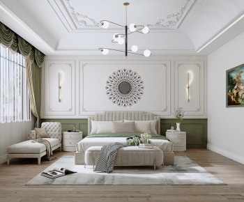French Style Bedroom-ID:825673106