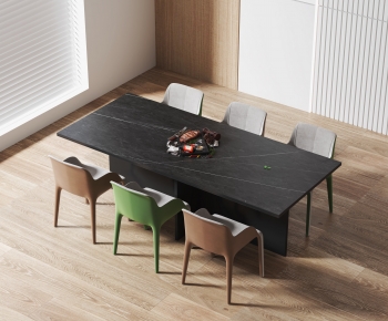 Modern Dining Table And Chairs-ID:875680921