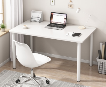 Nordic Style Computer Desk And Chair-ID:593090061