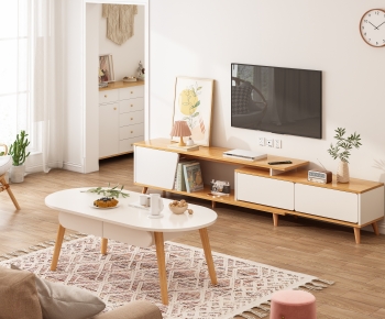 Nordic Style TV Cabinet-ID:448277008
