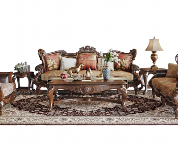 American Style Sofa Combination-ID:776928901