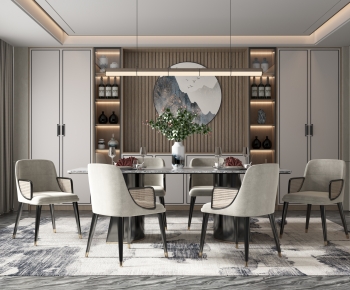 New Chinese Style Dining Room-ID:313730001