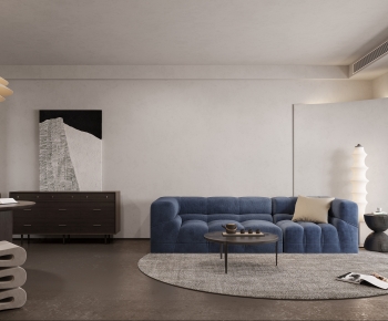 Modern A Living Room-ID:732007988