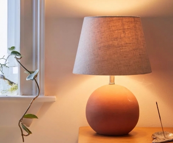 Wabi-sabi Style Table Lamp-ID:985440027