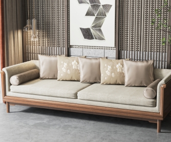 New Chinese Style A Sofa For Two-ID:788914921