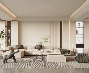 Modern A Living Room-ID:684051992