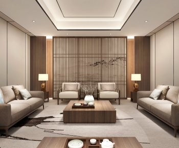 New Chinese Style Meeting Room-ID:467097049
