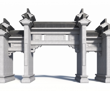 Chinese Style New Chinese Style Building Component-ID:899175884