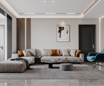 Modern A Living Room-ID:905864008