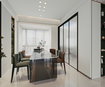 Modern Dining Room-ID:703043946