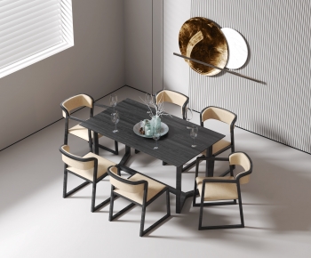 Modern Dining Table And Chairs-ID:630036121