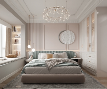 French Style Bedroom-ID:694025992