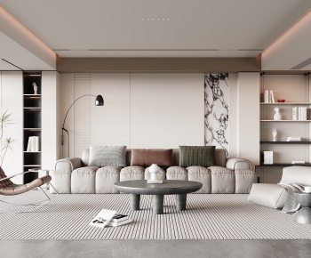 Modern A Living Room-ID:629931935