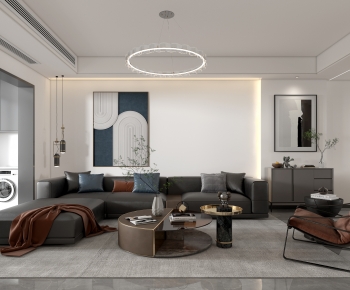 Modern A Living Room-ID:126559746